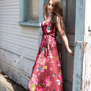 Maxi Floral Dress